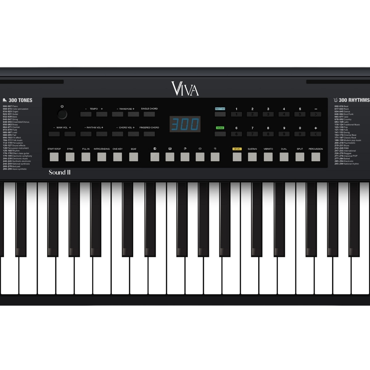 Viva Sound II keyboard